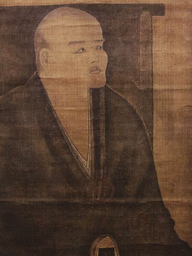 Portret van Dōgen Zenji. Bron